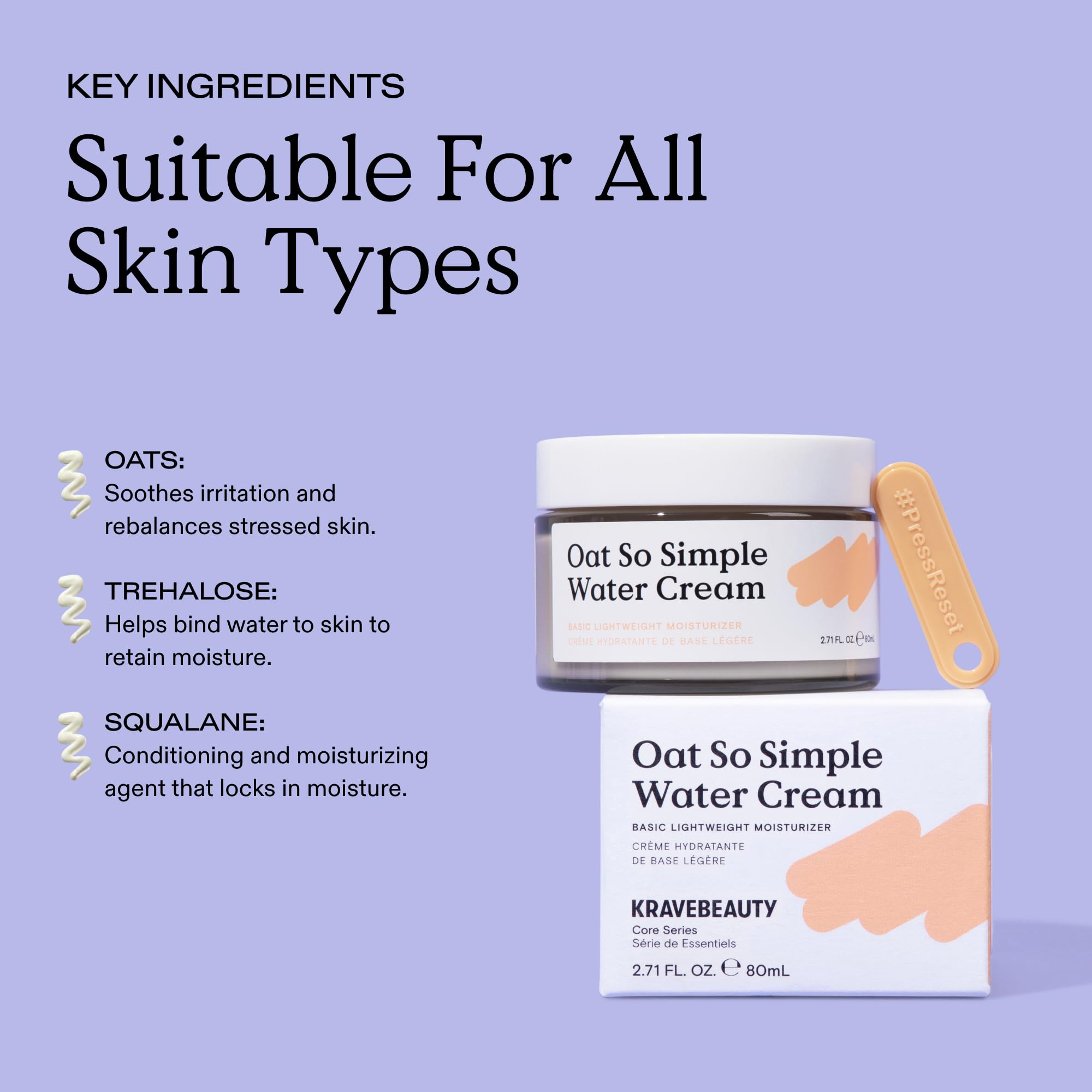 KraveBeauty Oat So Simple packaging and minimalist jar