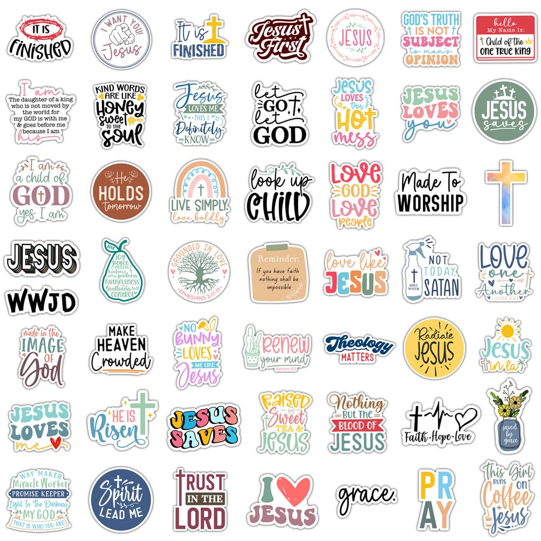 Krazy4K binder stickers decorate notebooks with positive messages for kids.