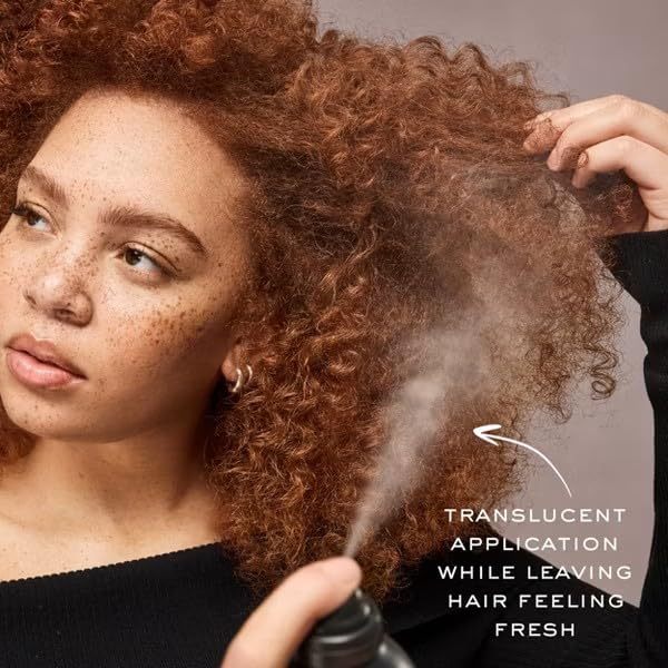 Kristin Ess Jumbo dry shampoo is color-safe and vegan for color-treated hair