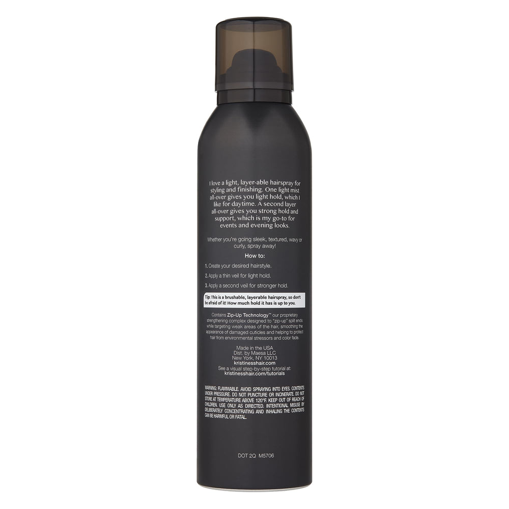 Kristin Ess Refine Signature finishing hairspray mist for flexible hold