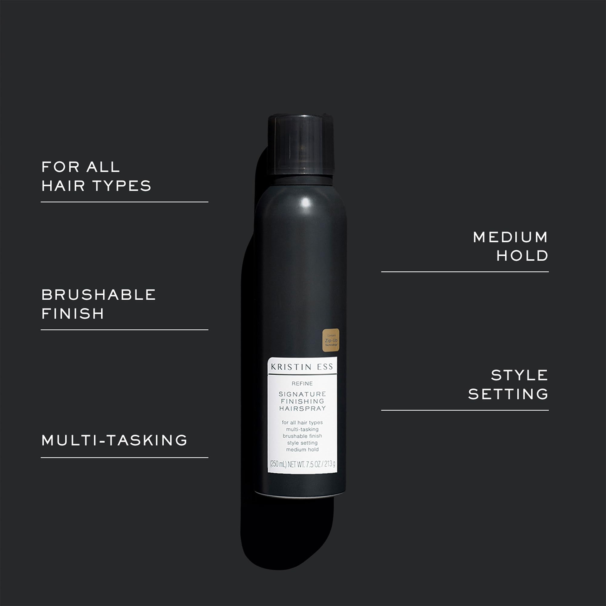 Kristin Ess Refine Signature finishing hairspray texture-boost spray enhances definition