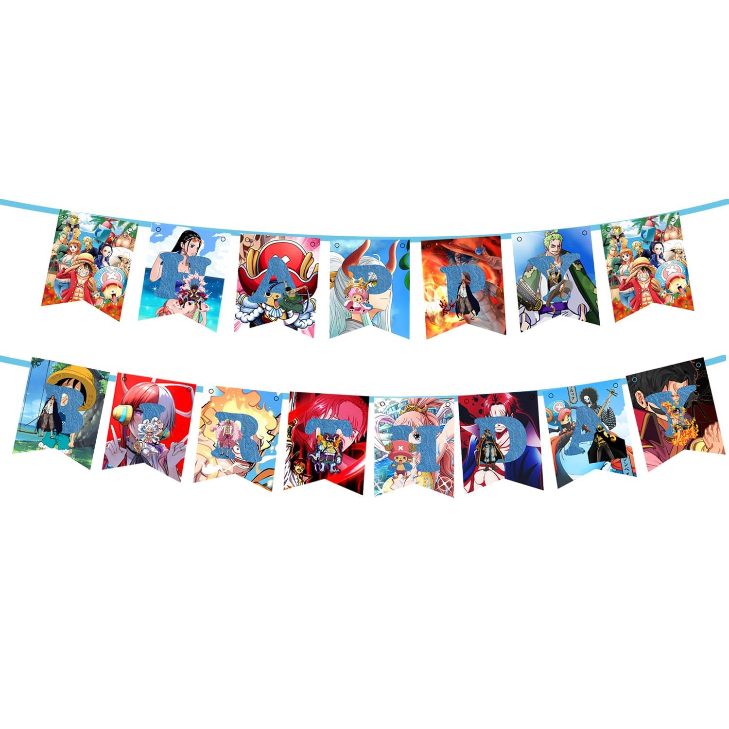 KROCEUS One Piece balloons set creates festive color and excitement.