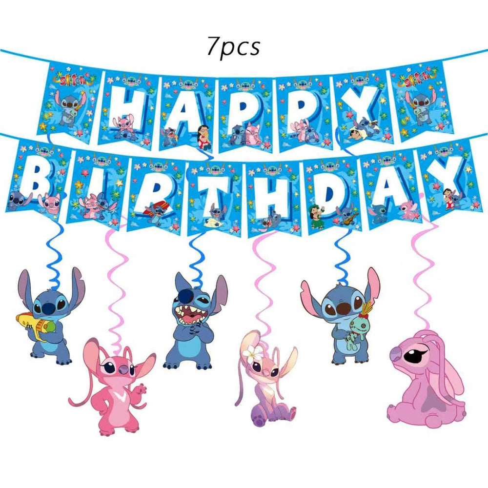 KROCEUS Stitch 9-inch plates for themed meals and sparkle.