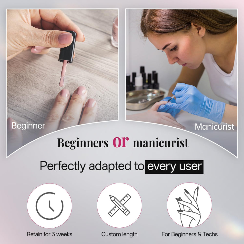 Krofaue easy trim and file feature to achieve your preferred shape