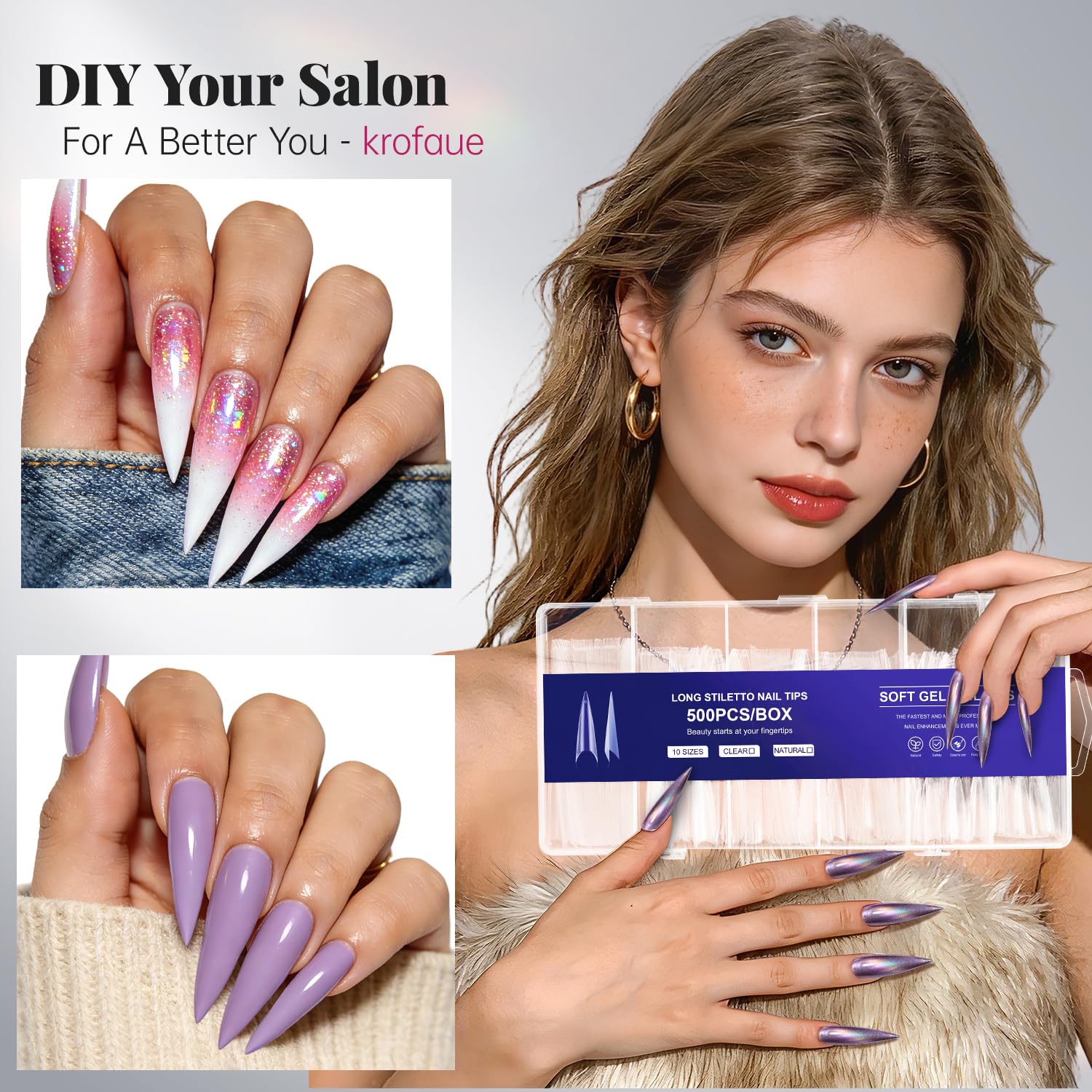 krofaue events-prom-weddings tip set shown, suitable for special occasions