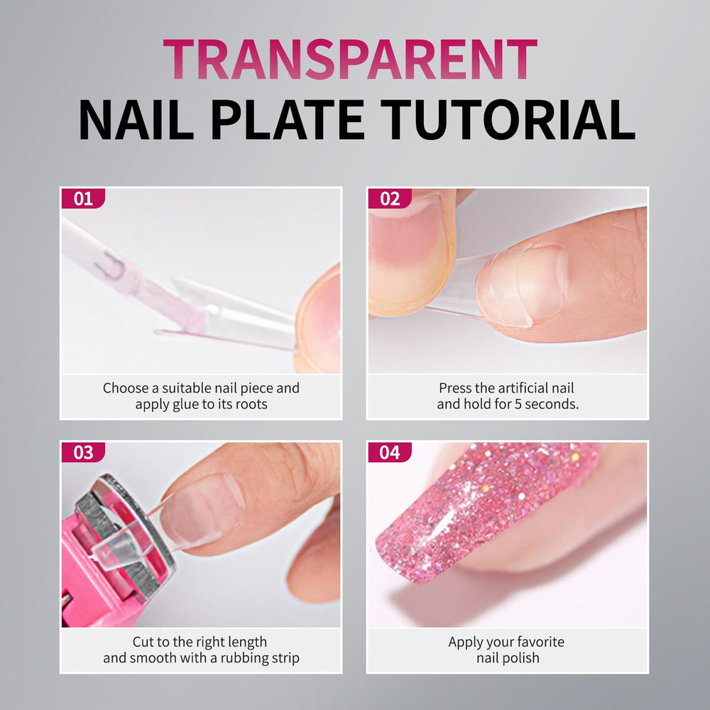 Krofaue hand with manicured nails showcasing coffin tips