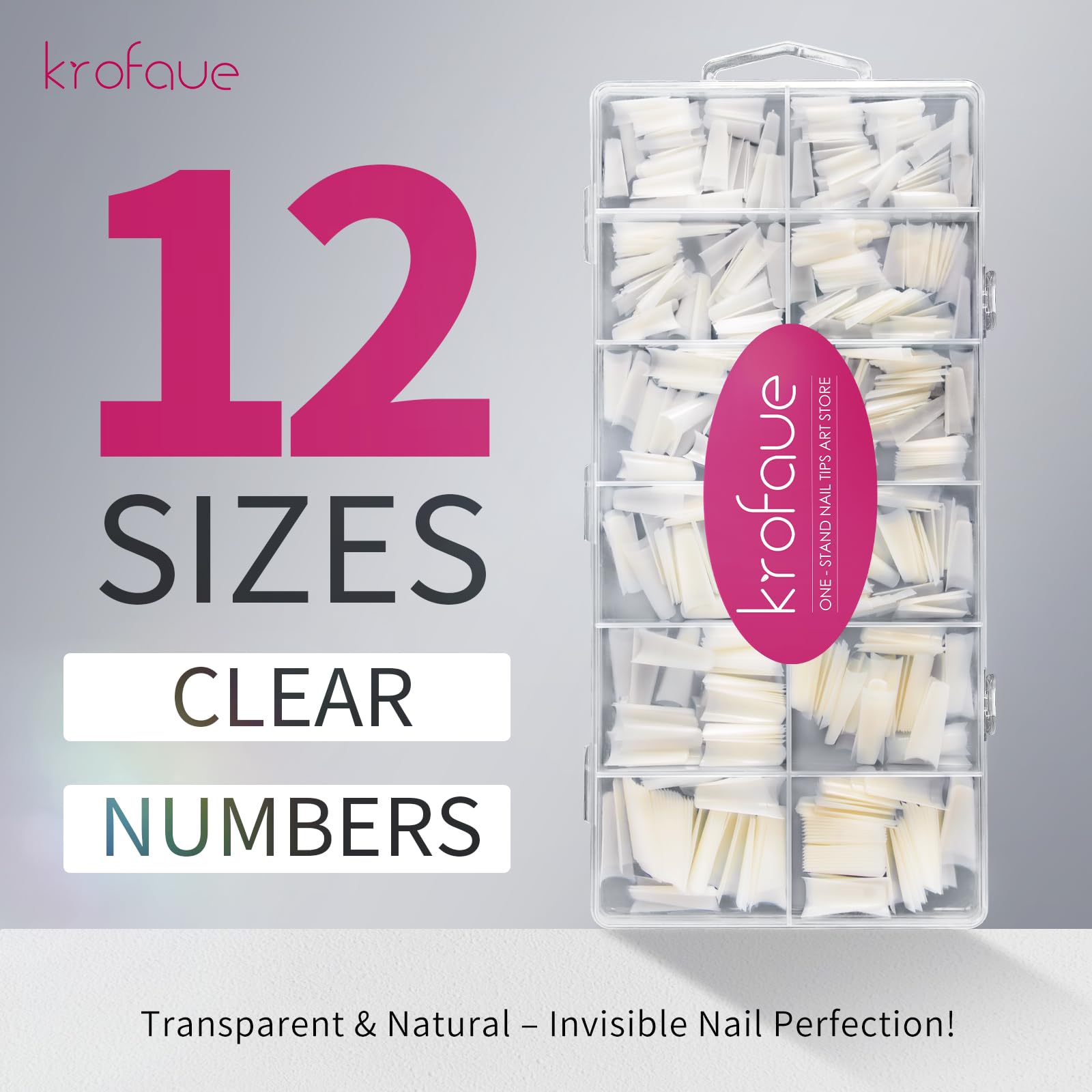 Nail styling for weddings and parties with Krofaue tips