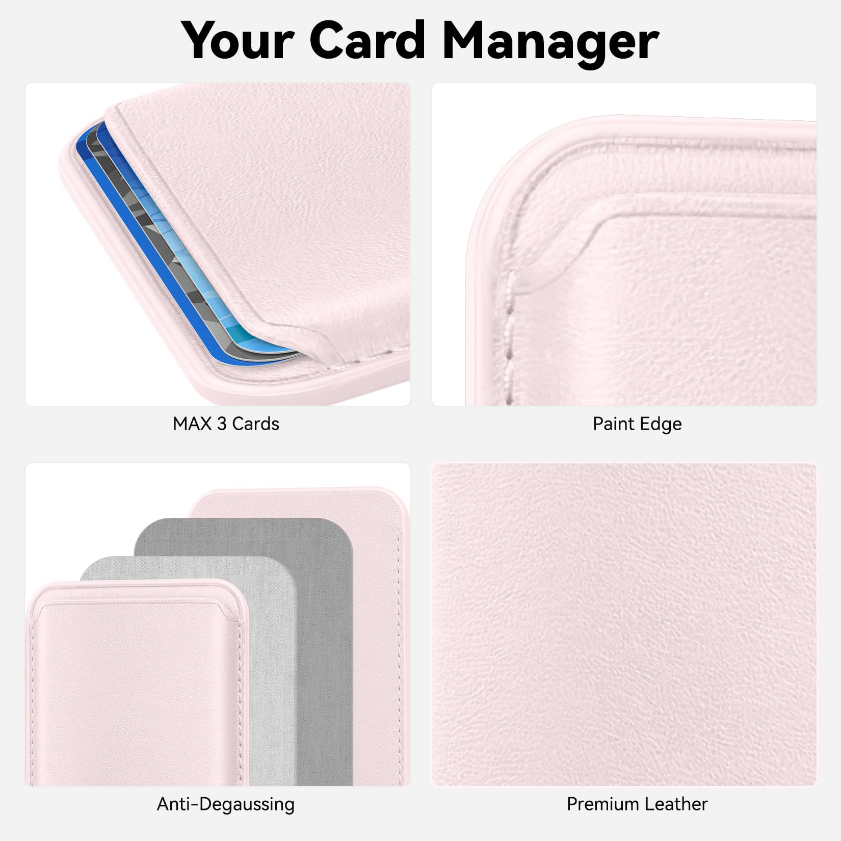 KRTALS premium leather edge finish adds durable elegance