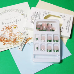 KRTBKR shamrock-design nails for festive home application
