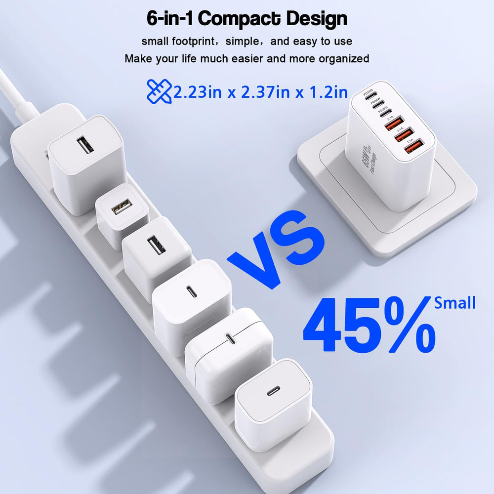 Kruidvat 6ft braided cable in use for desk charging