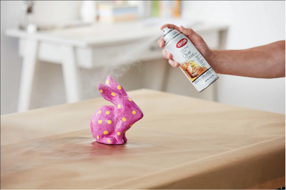 Krylon Triple Thick offers an even coat for clear surface coverage