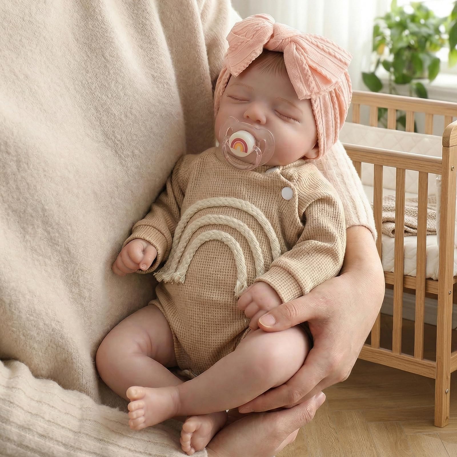 KSBD realistic reborn baby doll offers head-to-toe realism for imaginative play