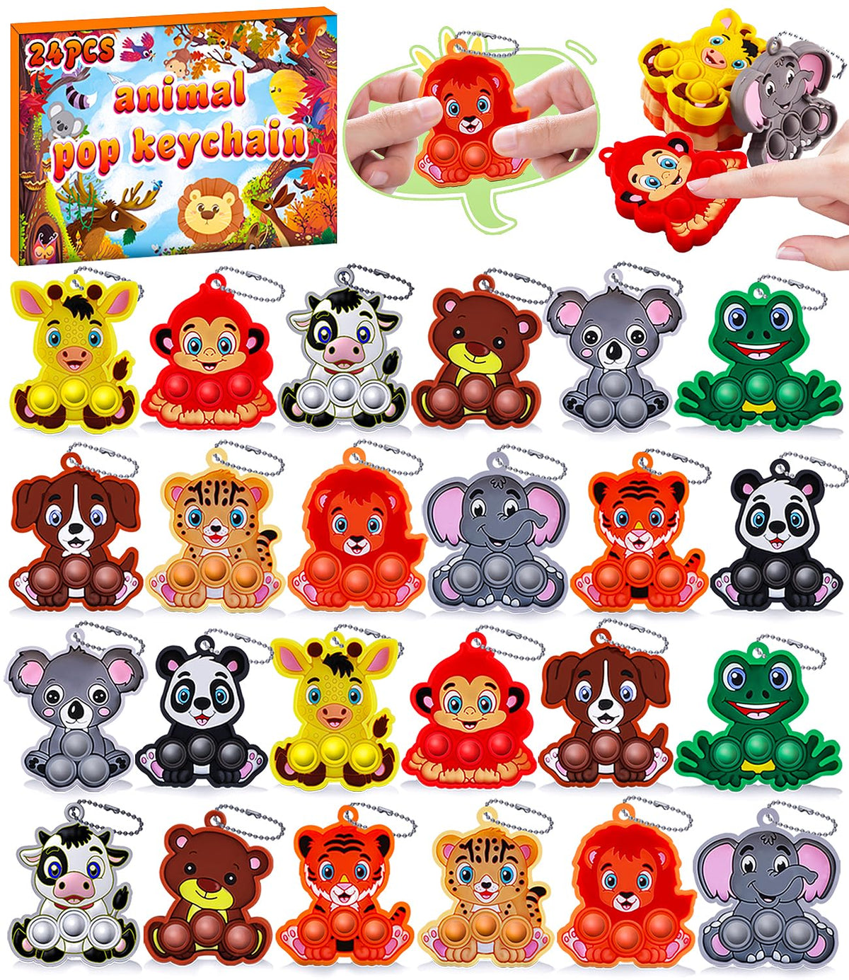 Ksmky giraffe pop fidget for portable sensory play and classroom fun