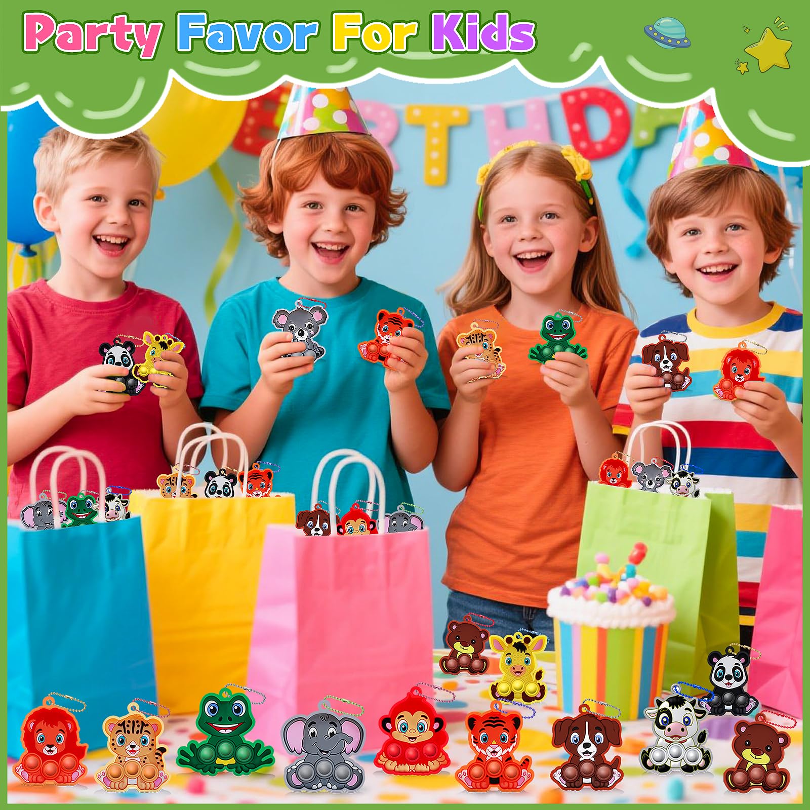 Ksmky monkey animal pop fidget for quick fidget breaks and fun