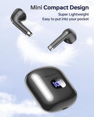 KTGEE T08 earbuds ergonomic design for comfortable wear