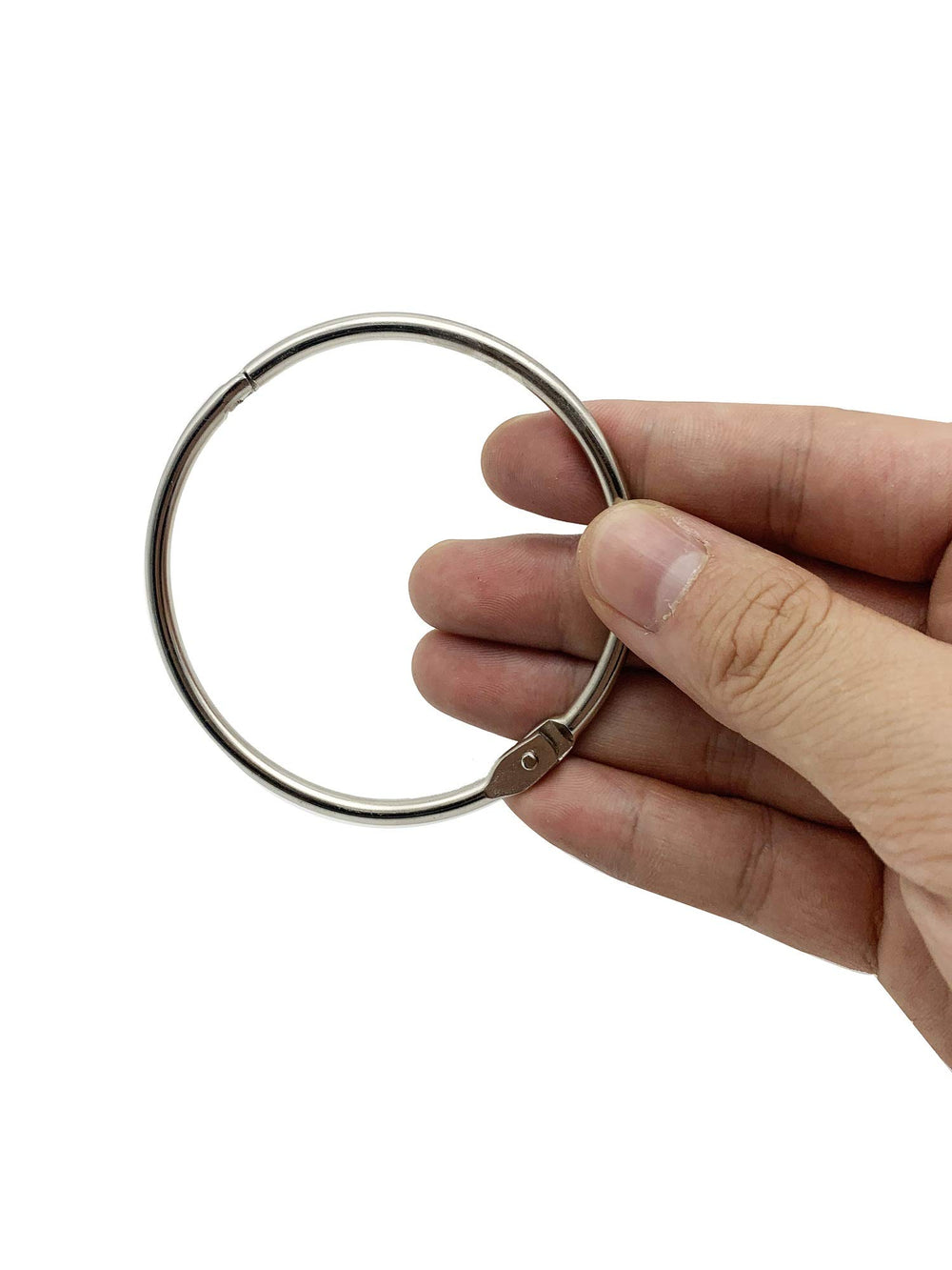 KTOJOY binder rings with tight bite design for secure closure.