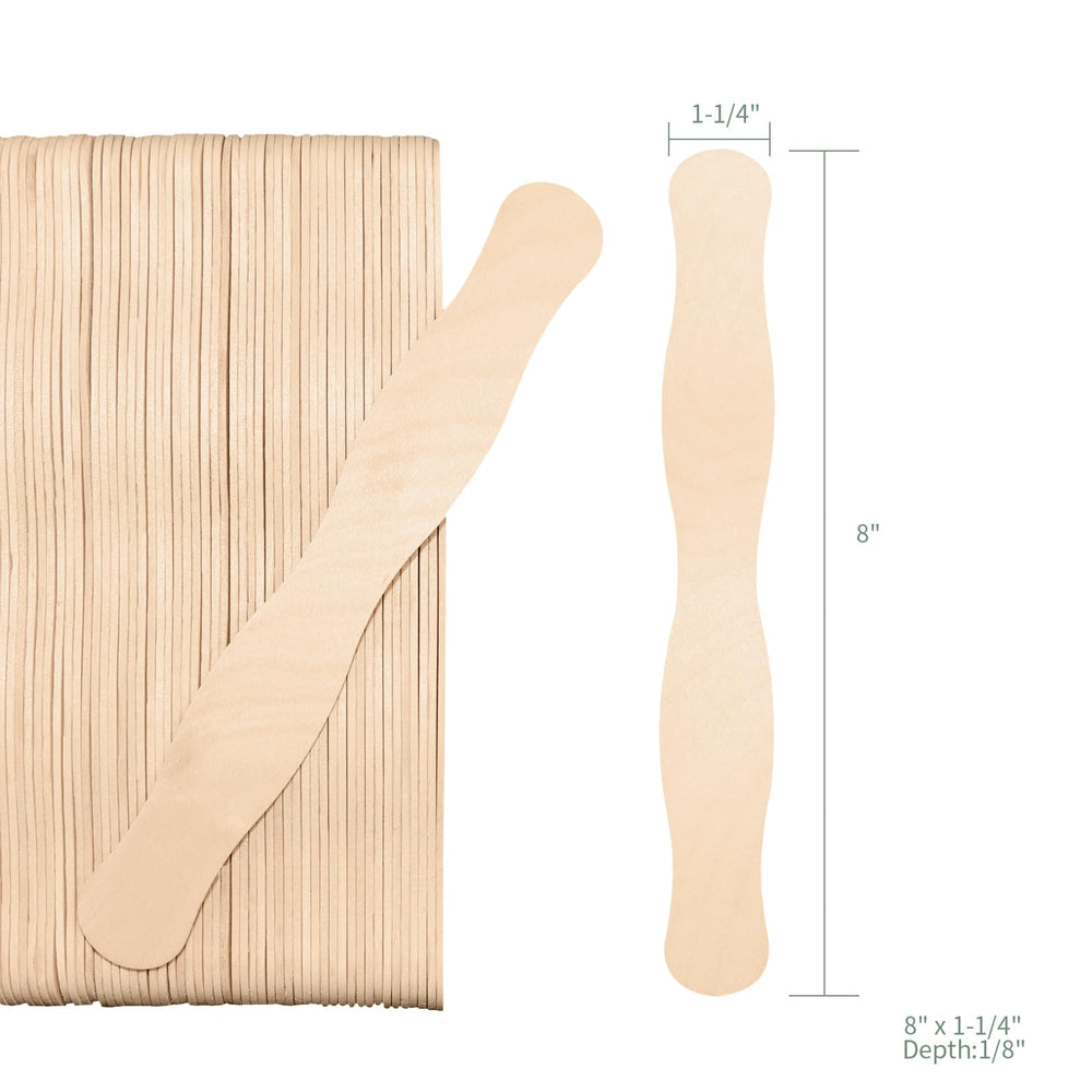 KTOJOY popsicle sticks for dessert crafting and home art projects