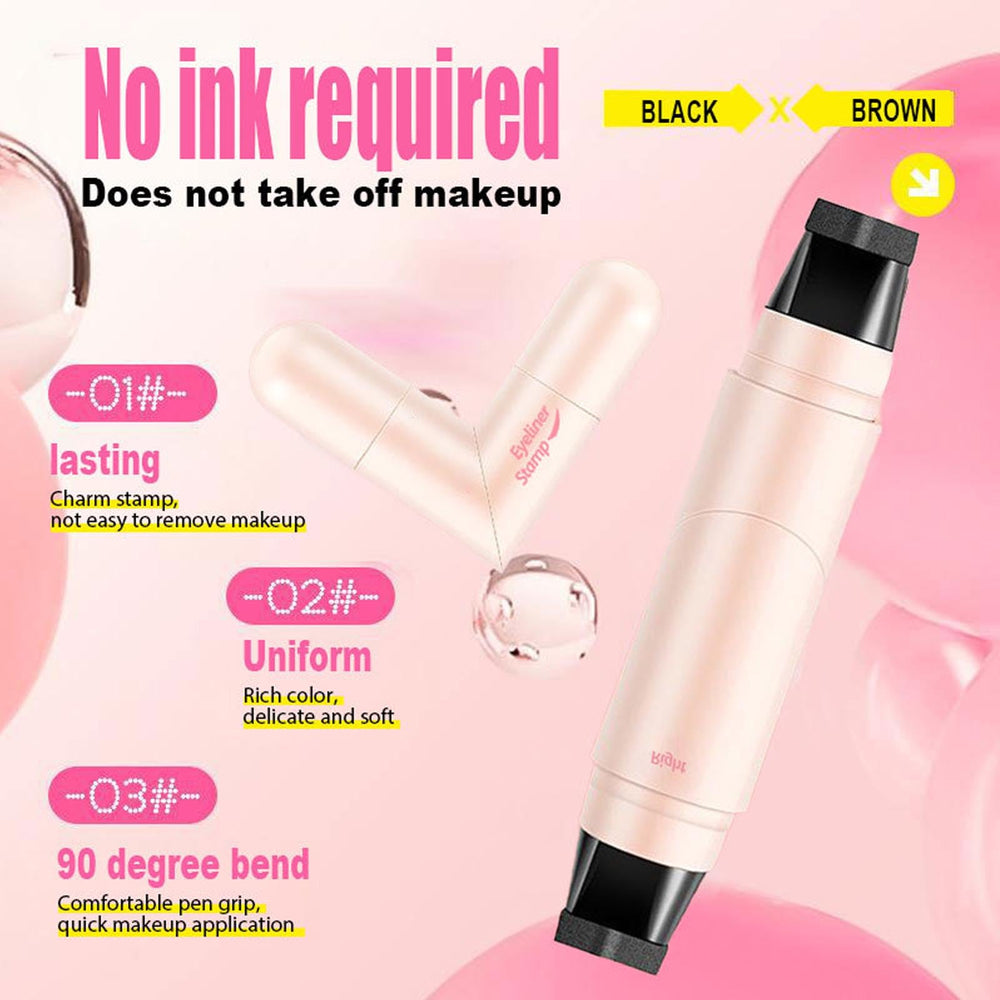 KTouler Waterproof Smudge-Proof formula resists wear during daily activities.