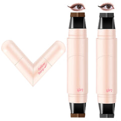 KTouler Wing Eyeliner Stamp in black shows a bold, symmetrical wing for quick daily looks.
