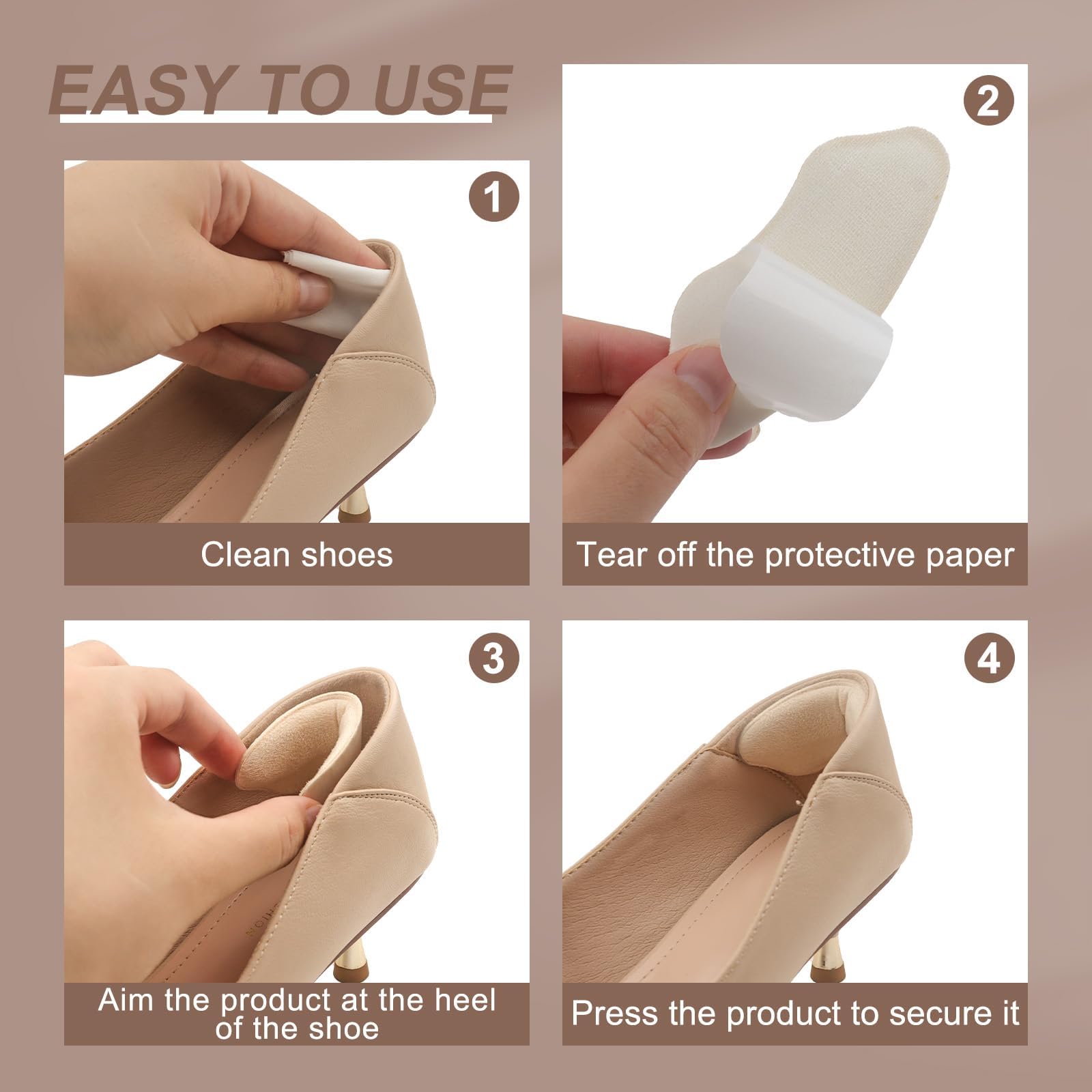 KTSAY snug-fit-big-shoes padding enhances stability for larger footwear.