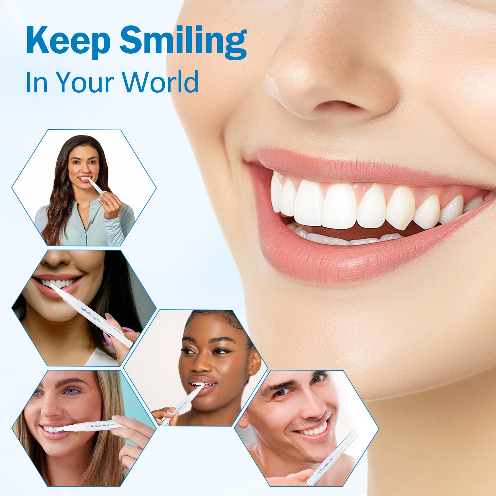 KTSAY Teeth Whitening Pen ingredients emphasize natural plant-based care.