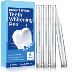KTSAY Teeth Whitening Pen packaging shows a compact, portable kit for home use.