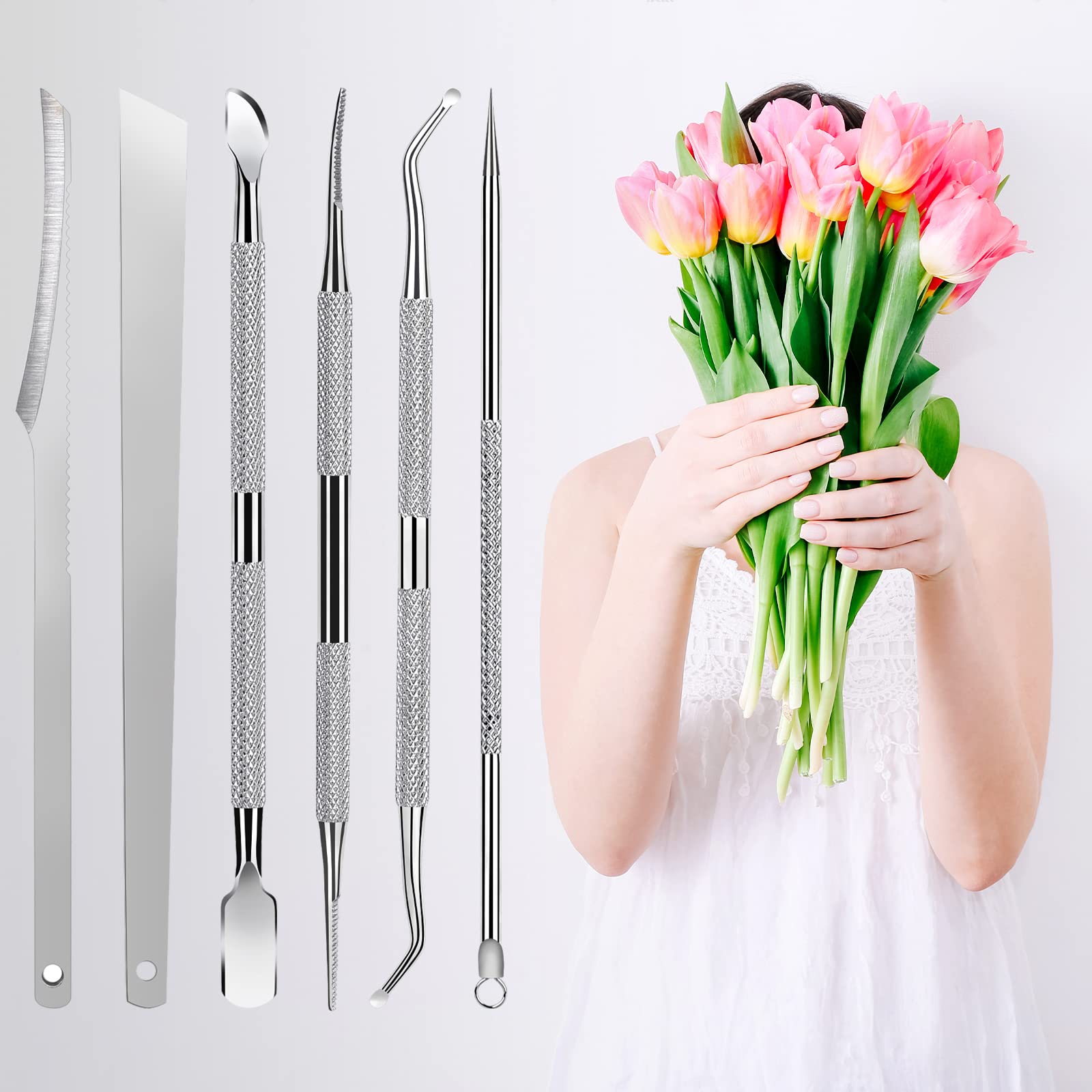 KuanStore at-home nail care tools laid out for easy grooming routines.