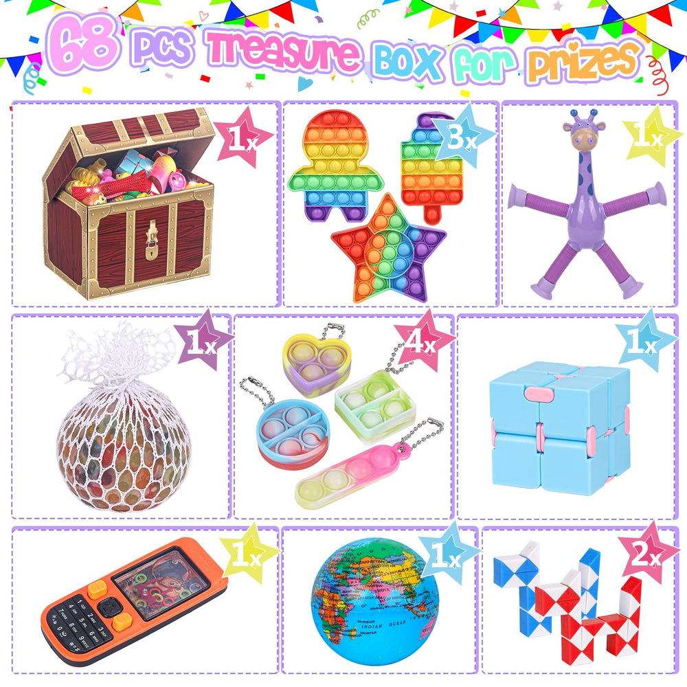 KUBUSFLY pop fidget toy promotes focused play and stress relief during group activities