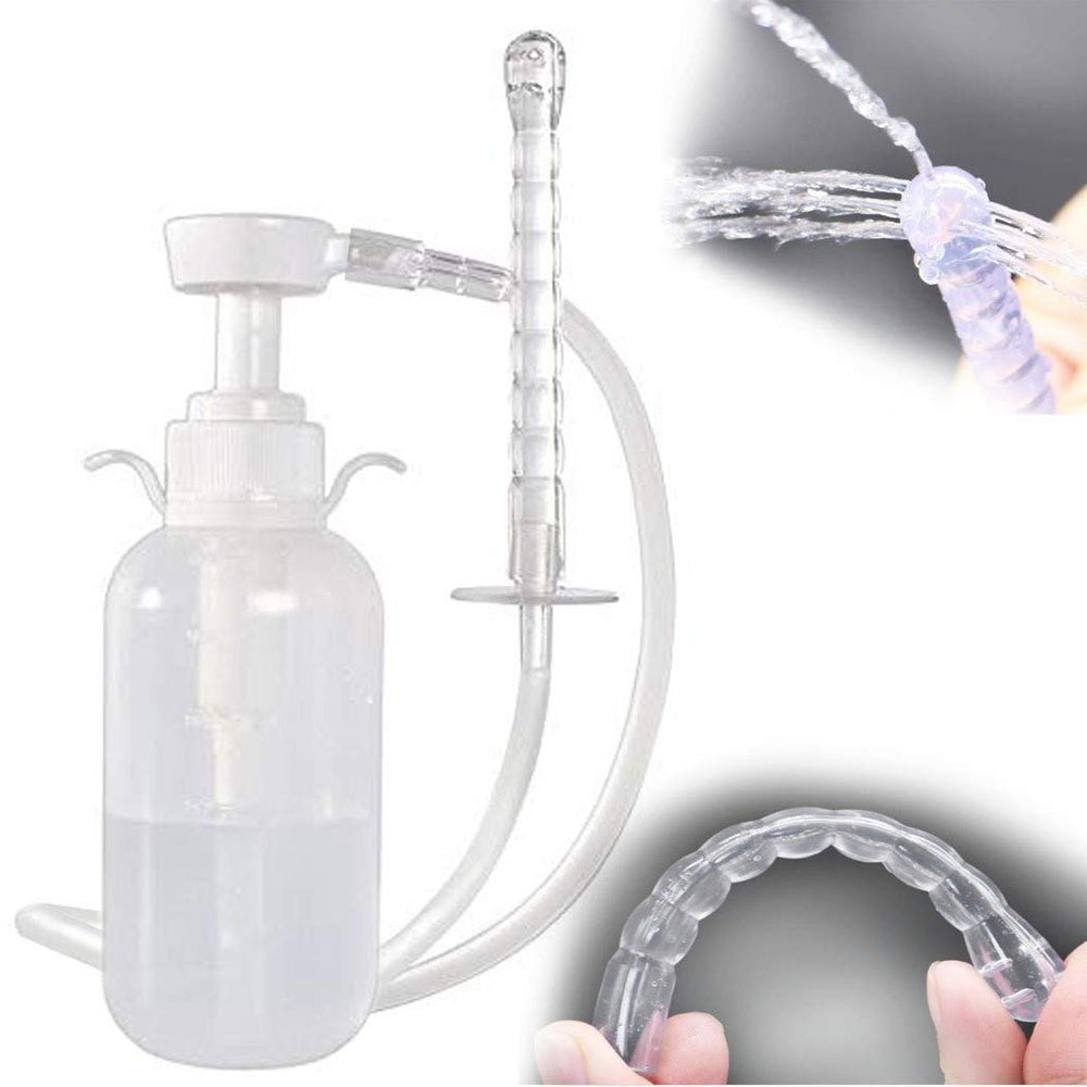 Kueysing 23-inch long tube offers flexible reach for cleansing