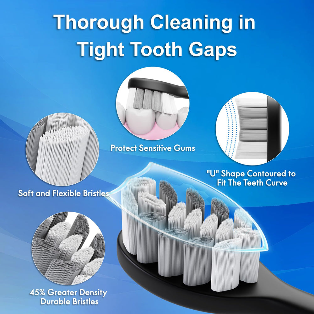 Kuicur IP68 waterproof protection keeps the brush safe around water