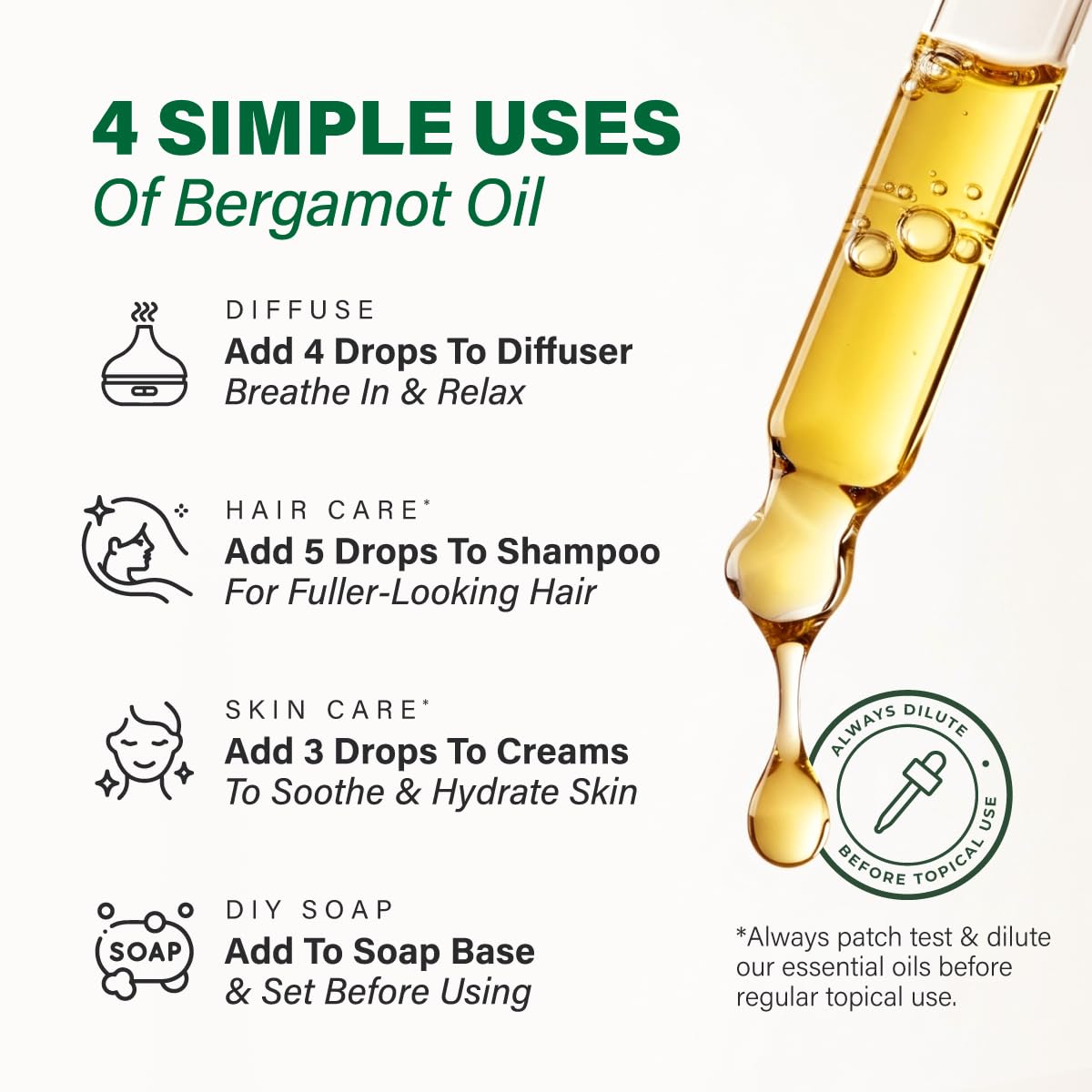 KUKKA Bergamot essential oil—cruelty-free, non-GMO and plant-powered.