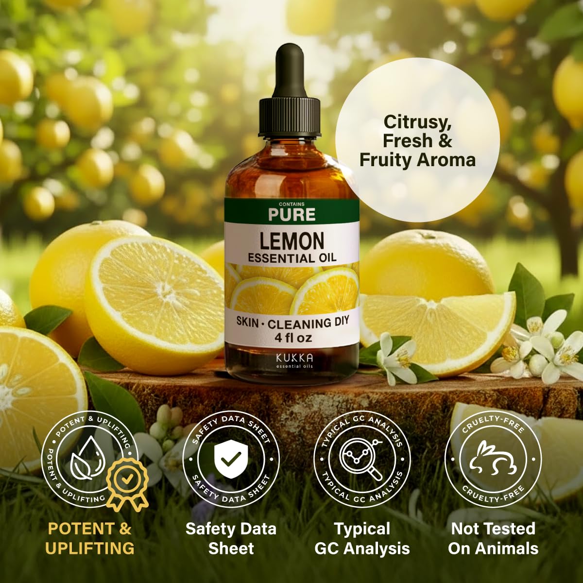 KUKKA Essential Oils packaging variants showing new or old packaging.