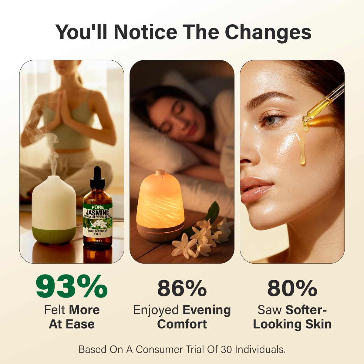 KUKKA Jasmine oil for hair care application.