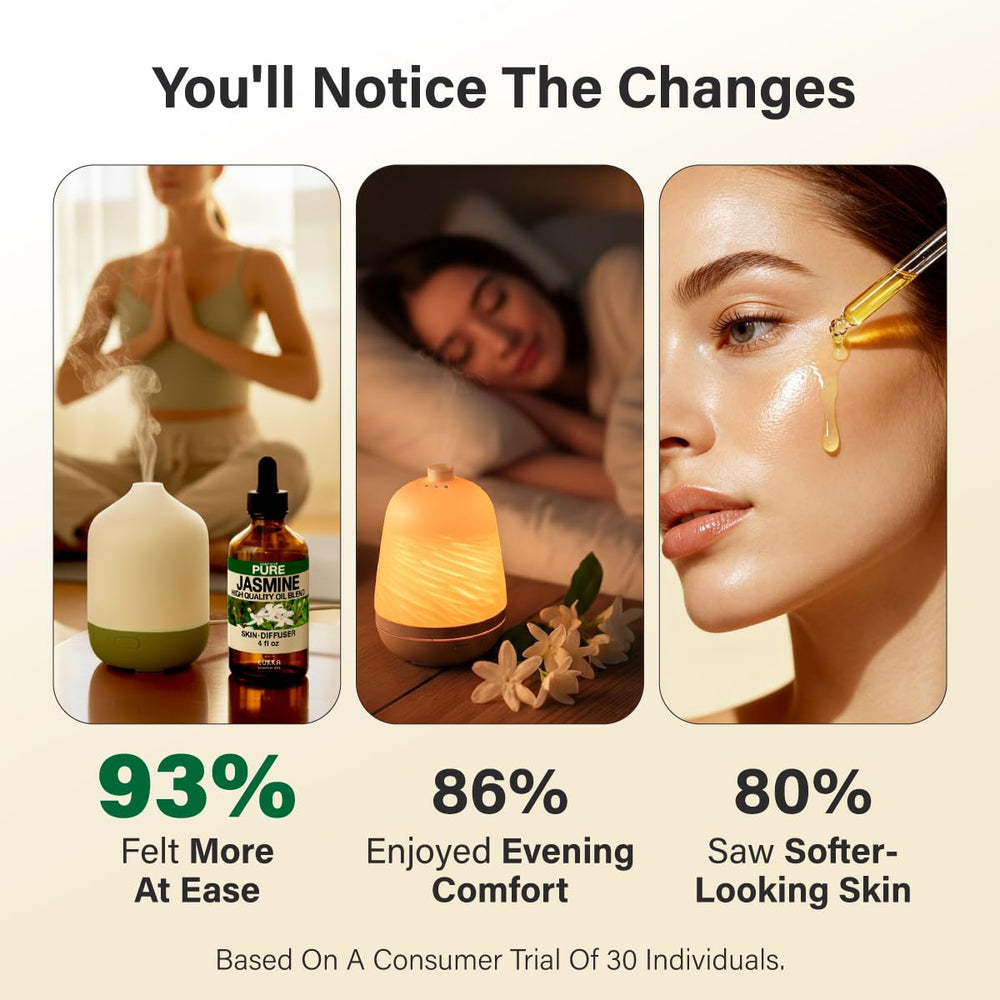 KUKKA Jasmine oil for hair care application.
