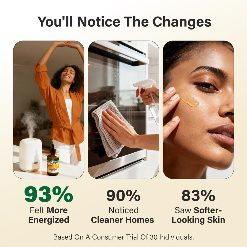 KUKKA orange essential oil blends into skincare for a citrus fresh touch.