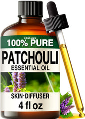 KUKKA Patchouli essential oil in a diffuser for a warm, calming aroma