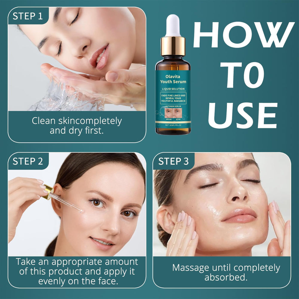 KUKSY Olavita serum on vanity supports a simple daily routine.
