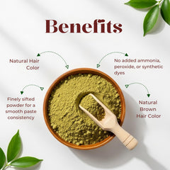 Kumari Kulture tea-tree-oil henna paste cone for a refreshing aroma