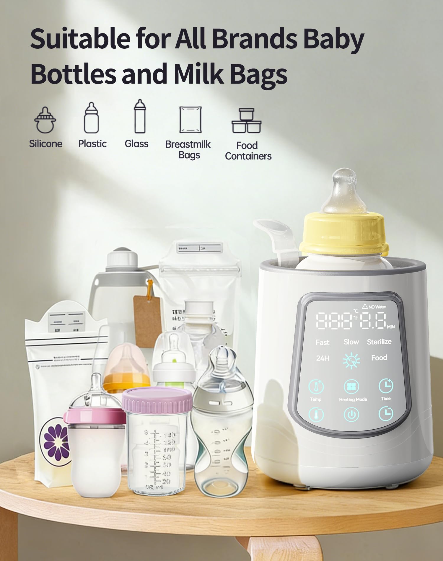 KUMIKIMI quick, safe warming for breastmilk and formula
