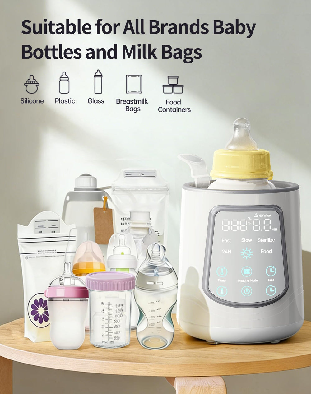KUMIKIMI quick, safe warming for breastmilk and formula
