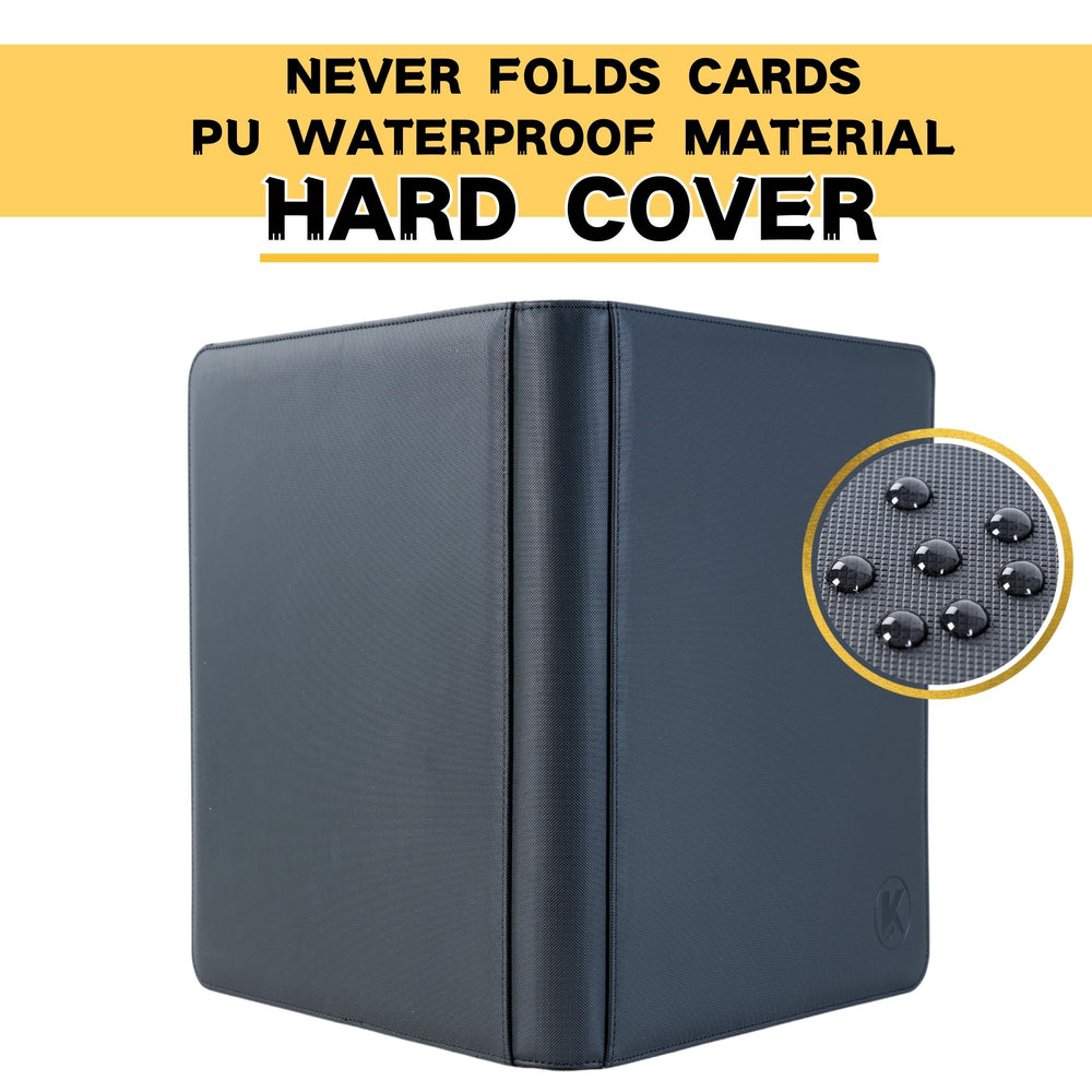 KUOOKING waterproof PU cover protects valuable cards from rain and spills.