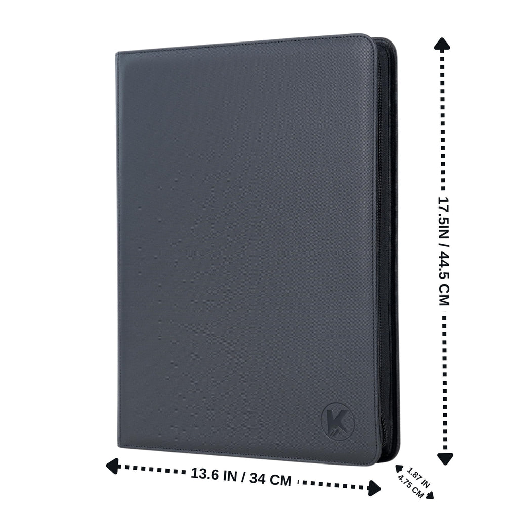 KUOOKING travel-friendly binder helps protect collections on the go.