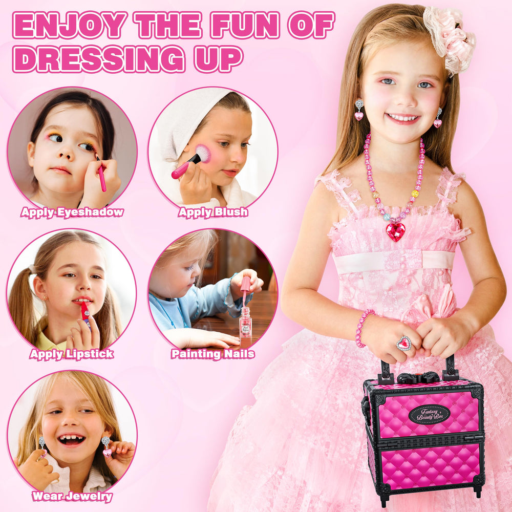 Kuovei makeup brushes help kids blend colors confidently