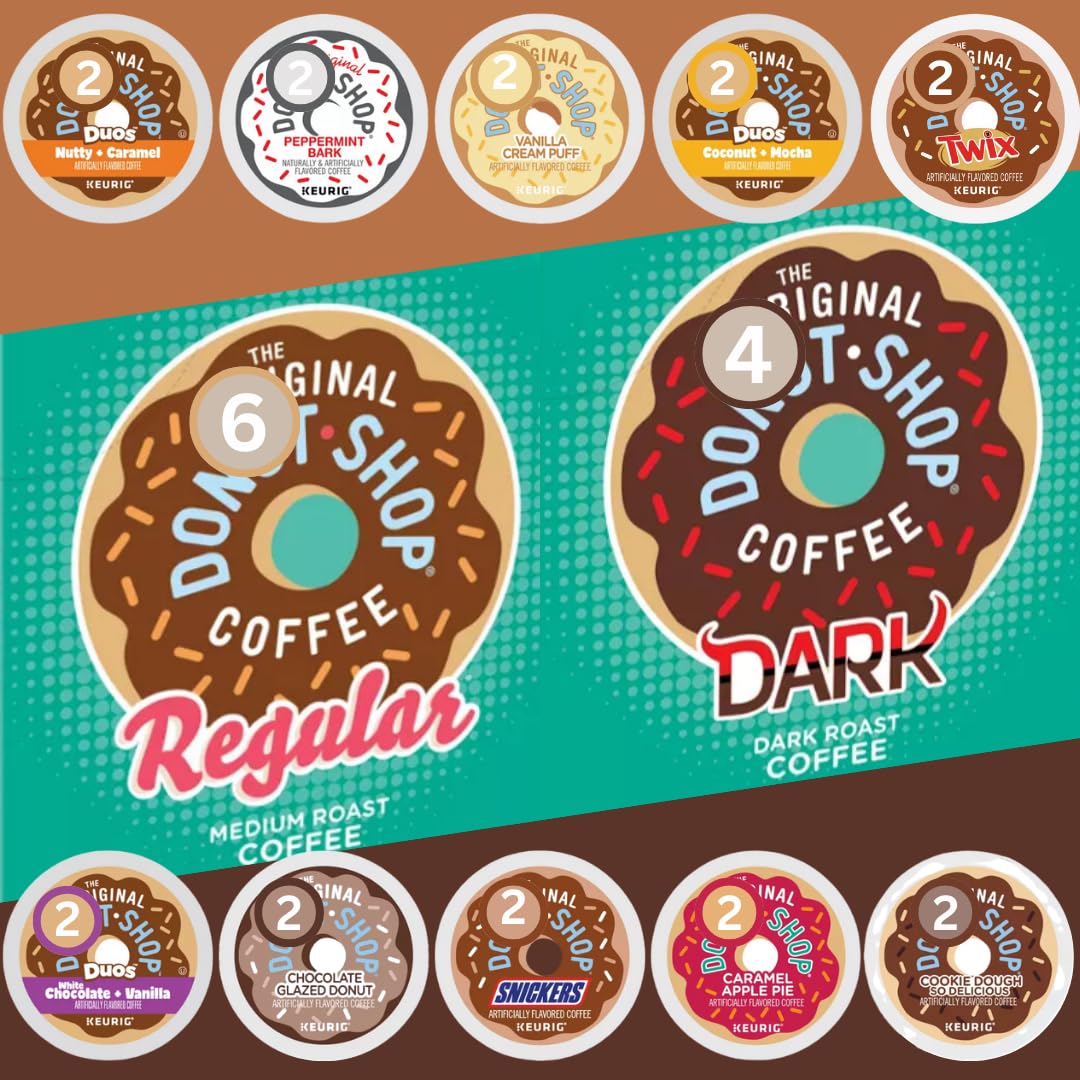 KUPIX 30-count variety pack coffee pods displayed for tasting and gifting.