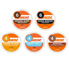 Kupix Variety Pack Sampler box with assorted flavors for Keurig brewers
