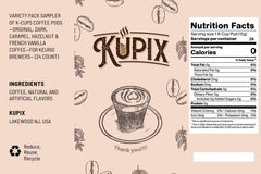 Kupix gift box packaging ideal for gifting premium coffee flavors
