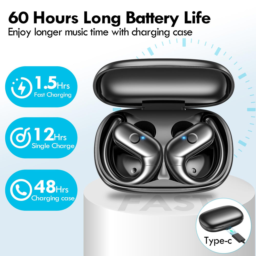 Kurdene charging case offers portable recharge while on the move.