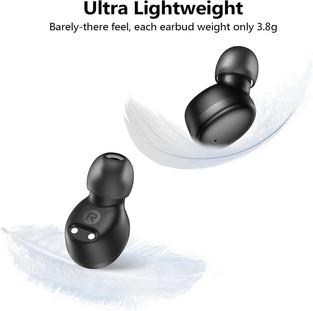 Kurdene earbud microphone and AI noise-cancellation for clear calls.
