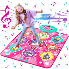 Kusntin Unicorn Dance Mat folded compact for on-the-go play