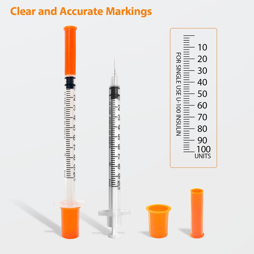 Kusrul clear dosage markings simplify drawing accurate amounts.